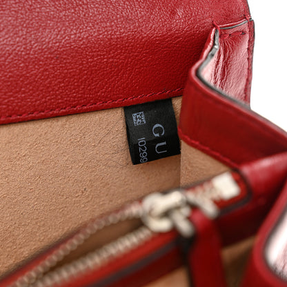 Gucci Tweed GG Monogram Small Dionysus Shoulder Bag Black White Romantic Cherry 8 of 12