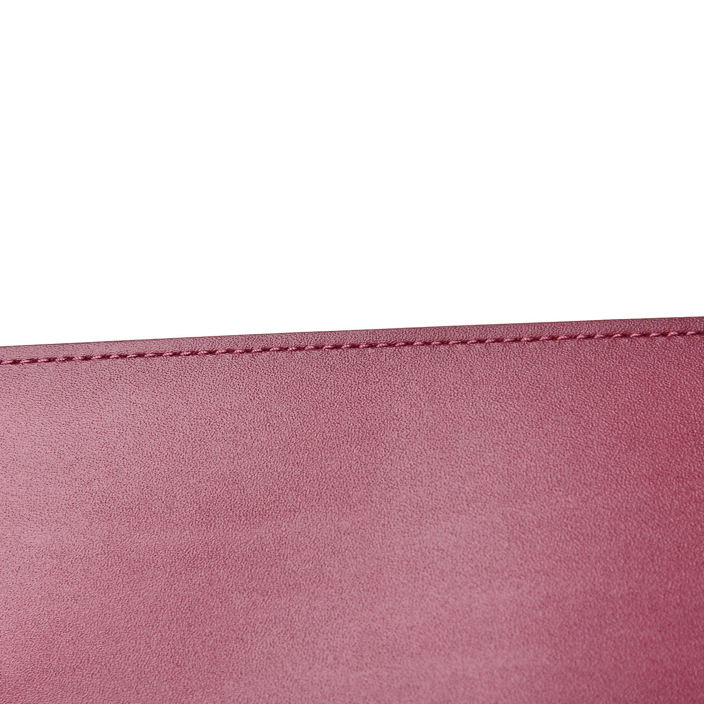Calfskin Felicie Card Holder Insert Fuchsia