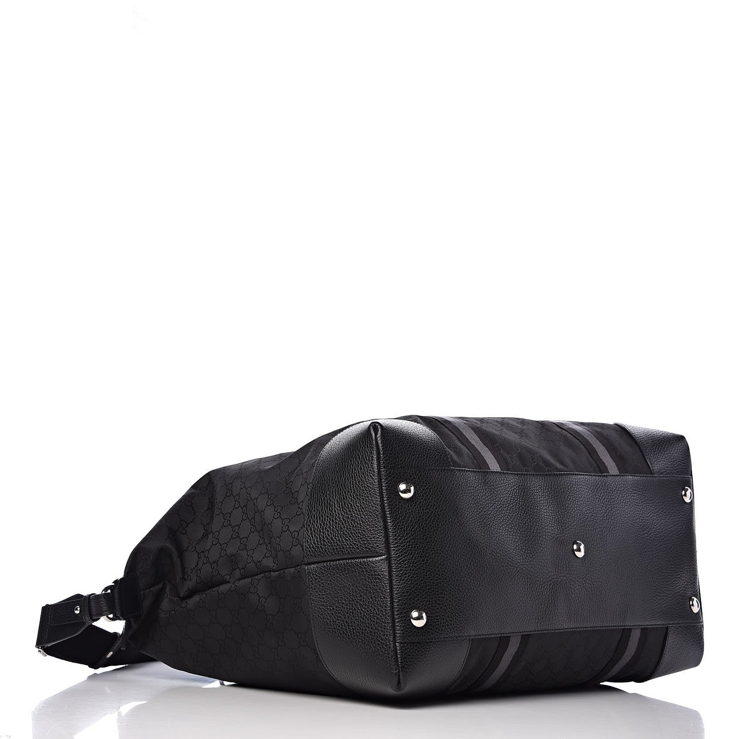 Gucci Nylon Monogram XL Duffle Bag Black 4 of 12
