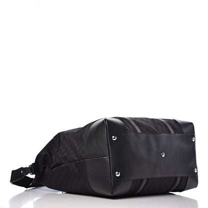 Gucci Nylon Monogram XL Duffle Bag Black 4 of 12