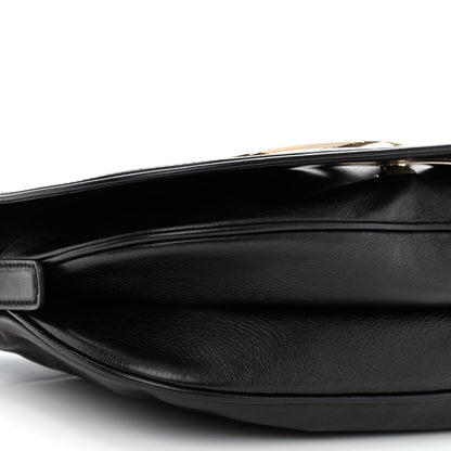 Gucci Calfskin Small Britt Shoulder Bag Black 8 of 9