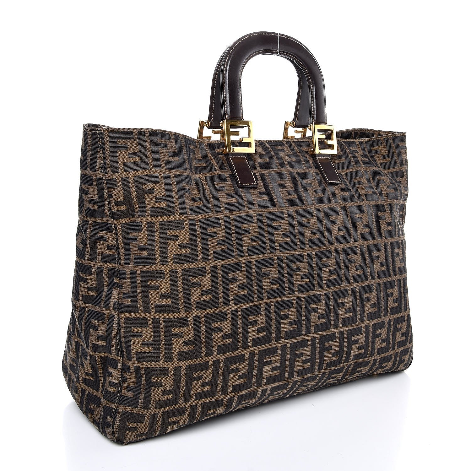 Fendi Zucca Tote Tobacco 3 of 6
