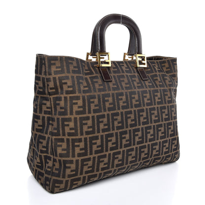 Fendi Zucca Tote Tobacco 3 of 6