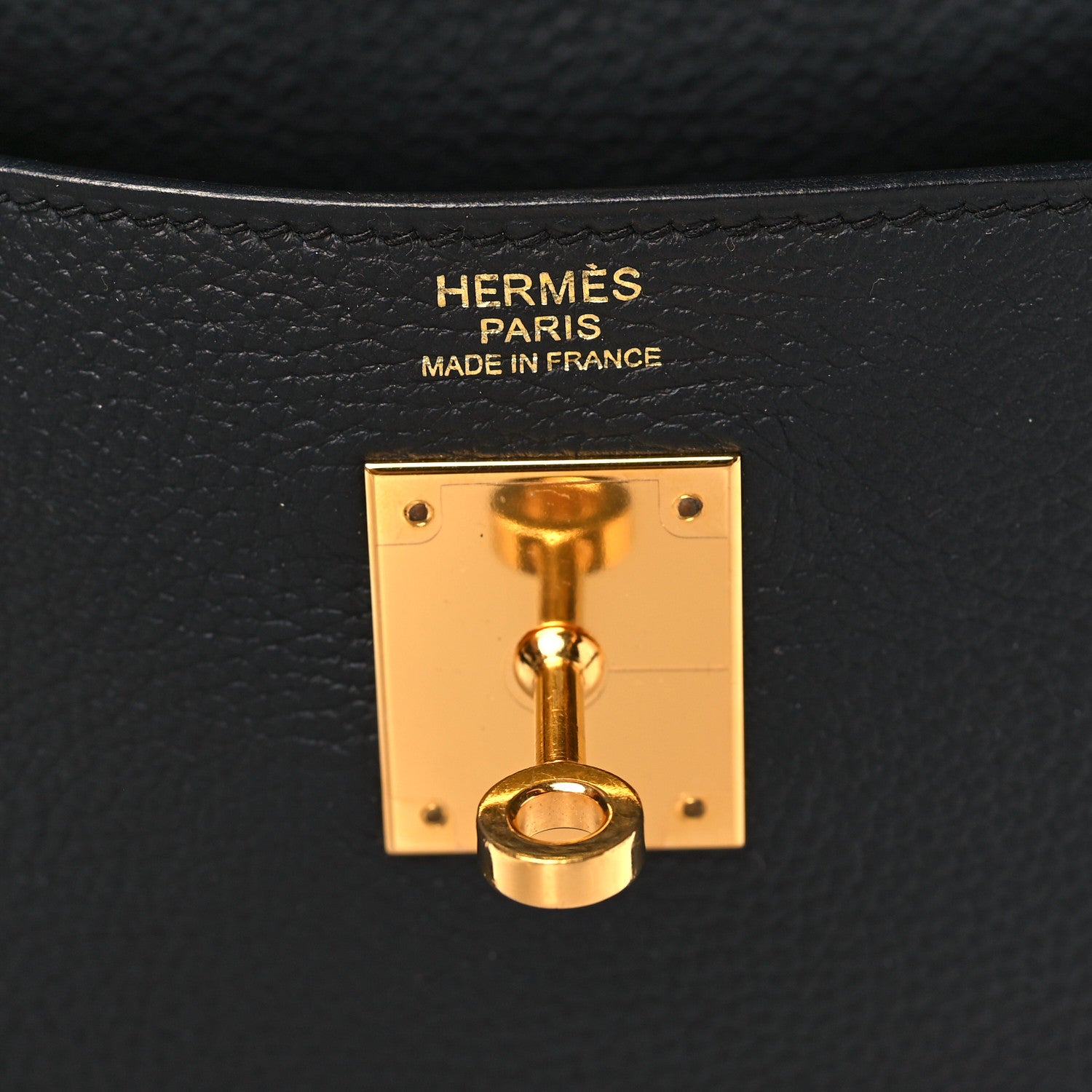 Hermes Togo Kelly Retourne 32 Black 6 of 9