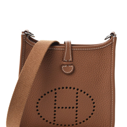 Hermes Taurillon Clemence Evelyne TPM Gold 8 of 10