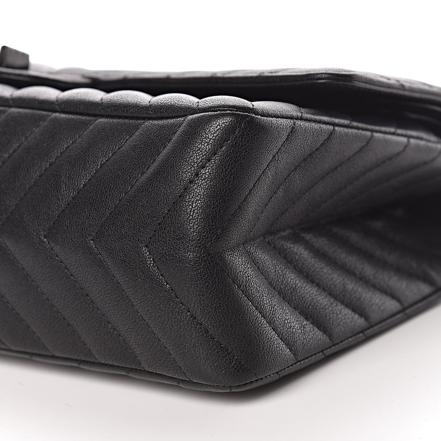 Sheepskin Chevron Quilted 2.55 Reissue 226 Flap So Black