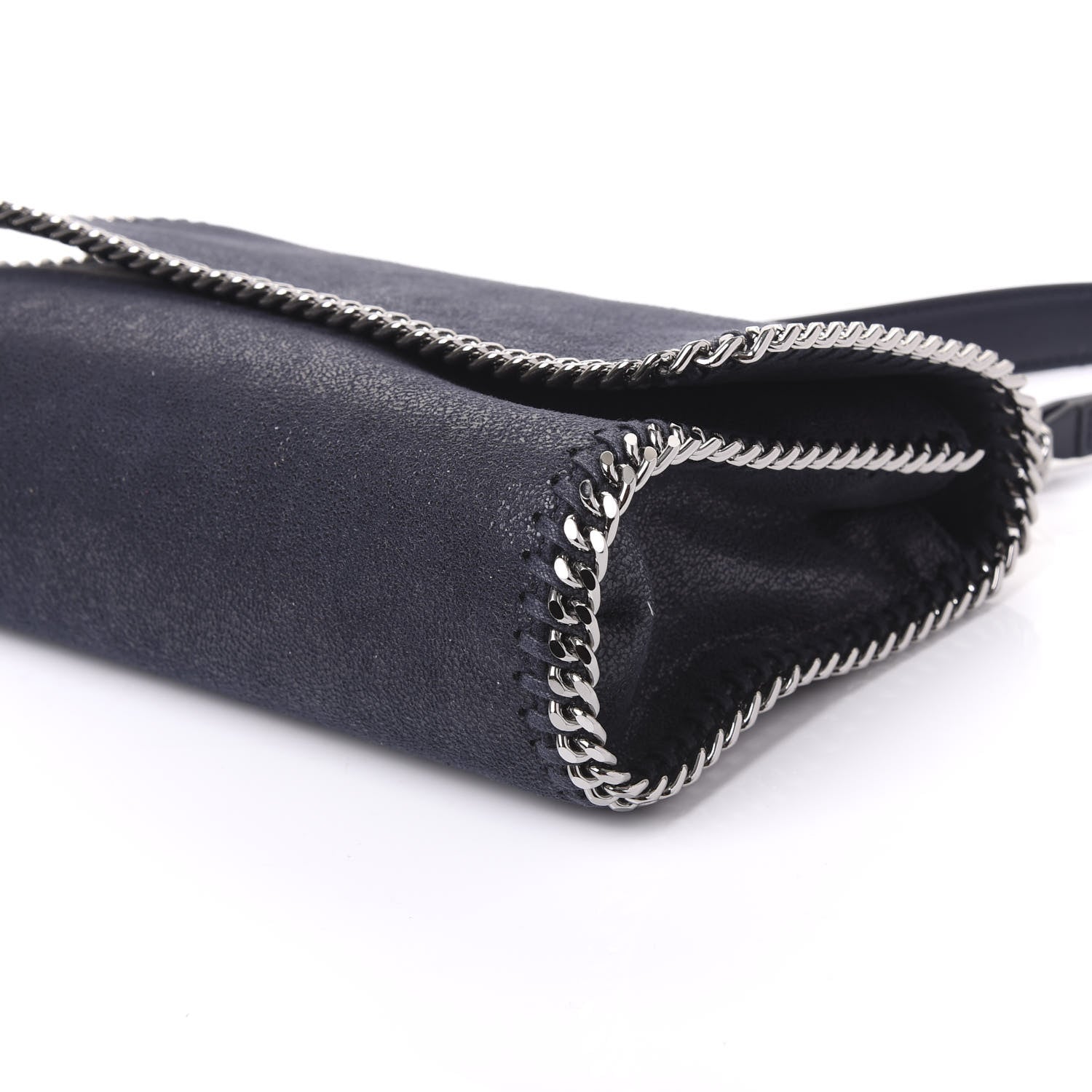 Stella McCartney Shaggy Deer Falabella Crossbody Bag Navy 9 of 9