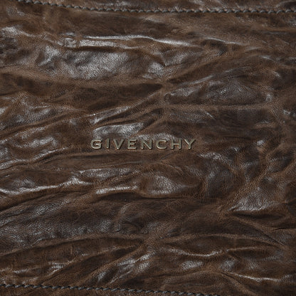 Givenchy Tumbled Sheepskin Small Pandora Charcoal 9 of 9
