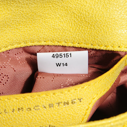 Stella McCartney Shaggy Deer Quilted Mini Falabella Canary 9 of 9