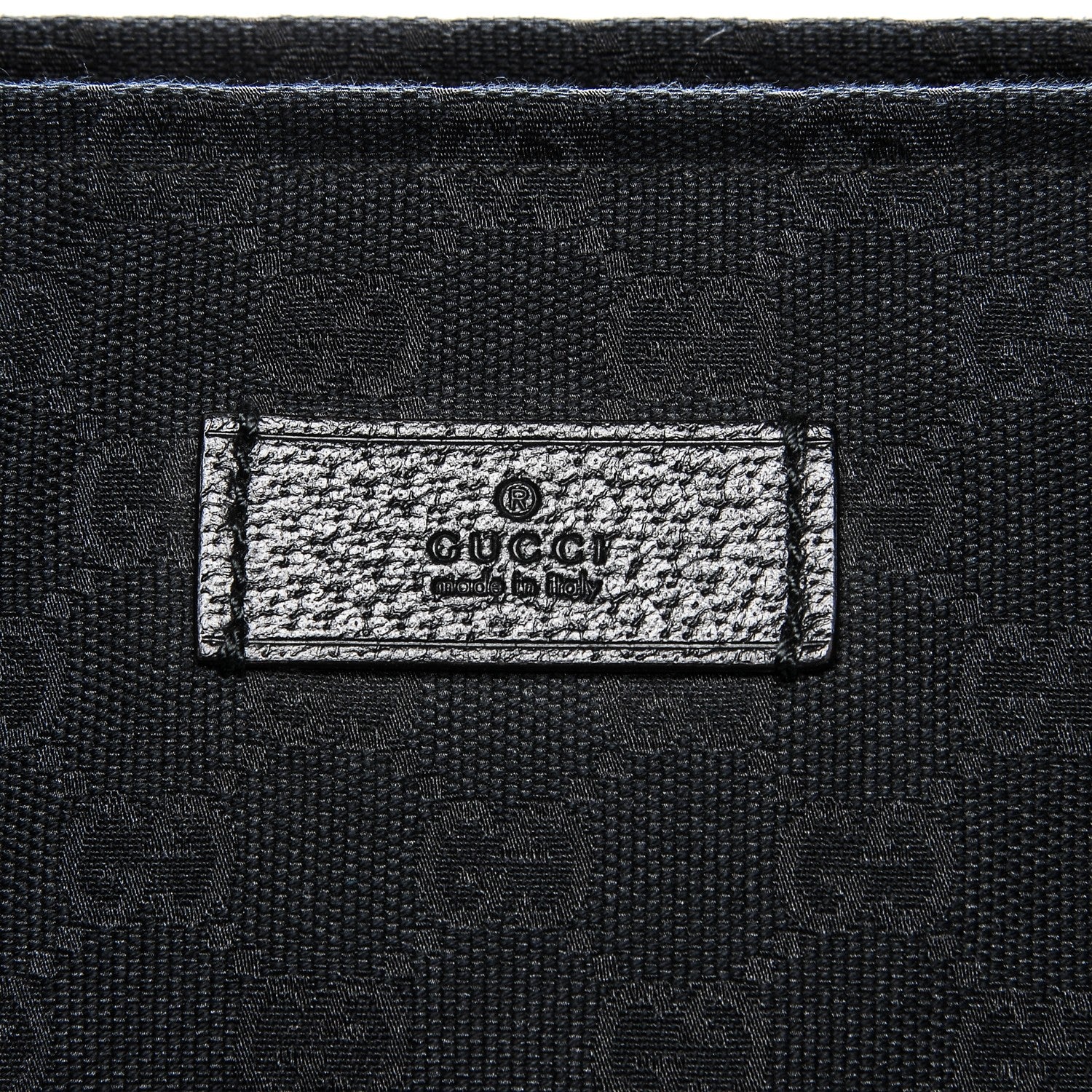 Gucci GG Monogram Large Web Handle Vertical Tote Black 8 of 8