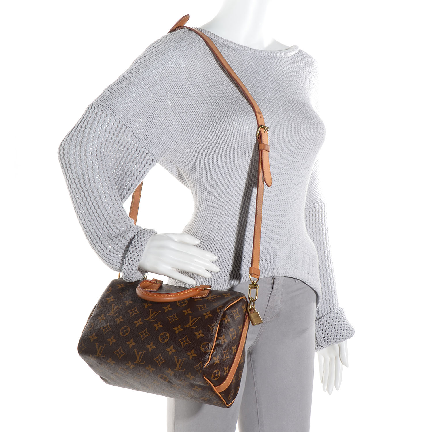 Louis Vuitton Monogram Speedy Bandouliere 25 2 of 7