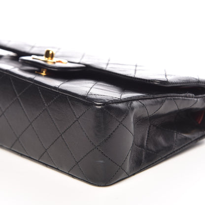 Chanel Lambskin Quilted Small Double Flap Black 7 of 13