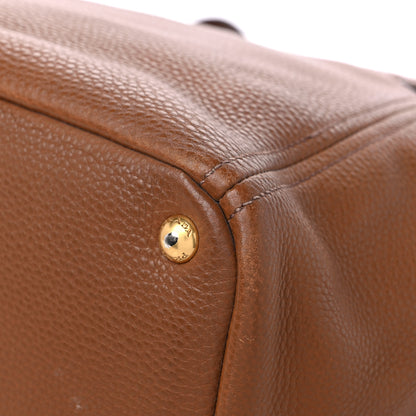 Prada Vitello Daino Tote Palissandro 10 of 15