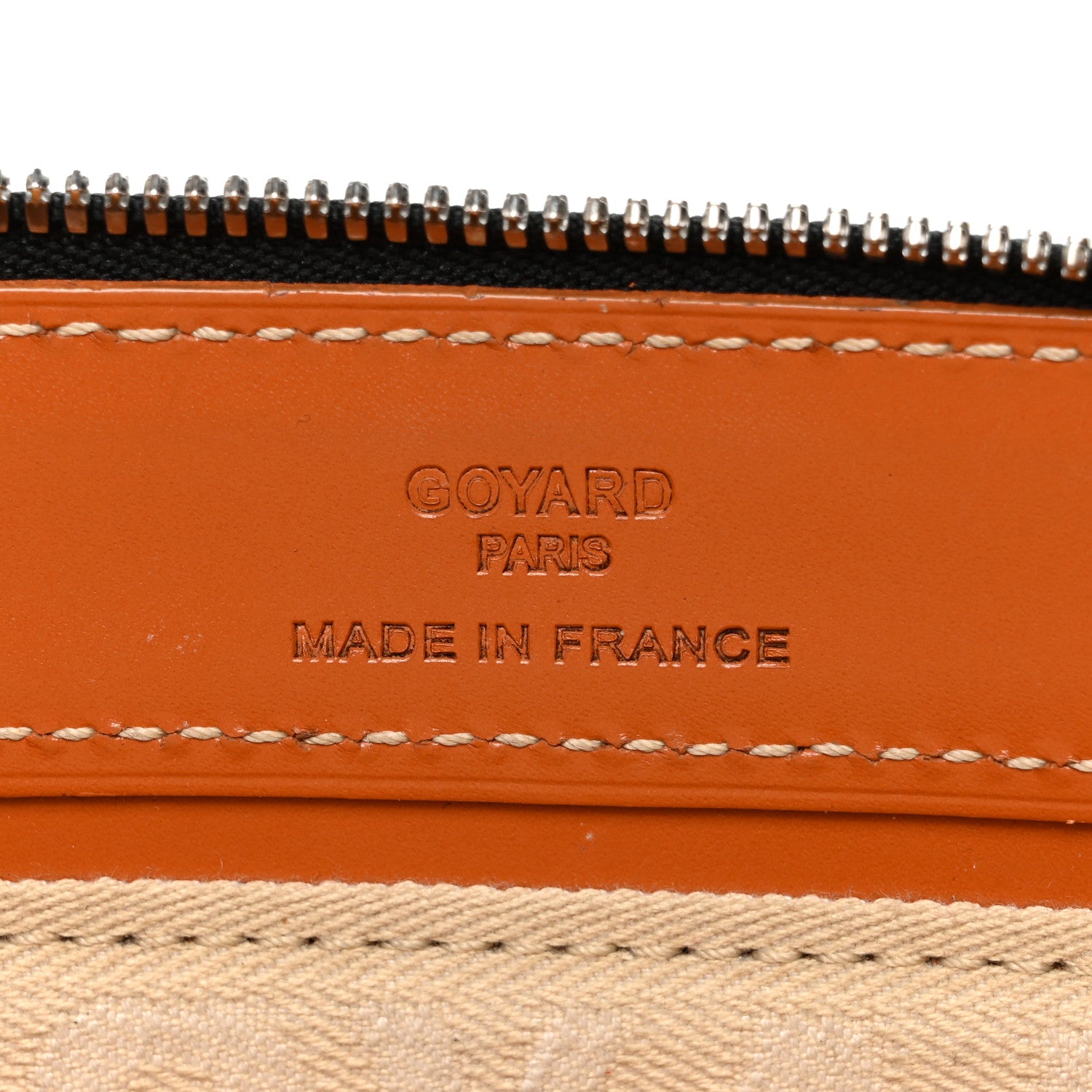 Goyard Goyardine Stripe Sac Marie Galante GM Black Gold 6 of 13