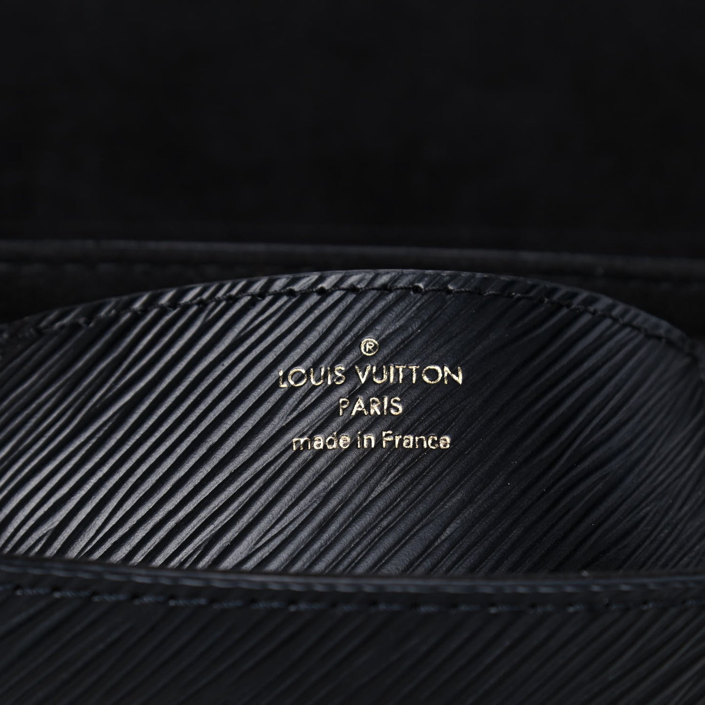 Epi Twist Shoulder Bag MM Black