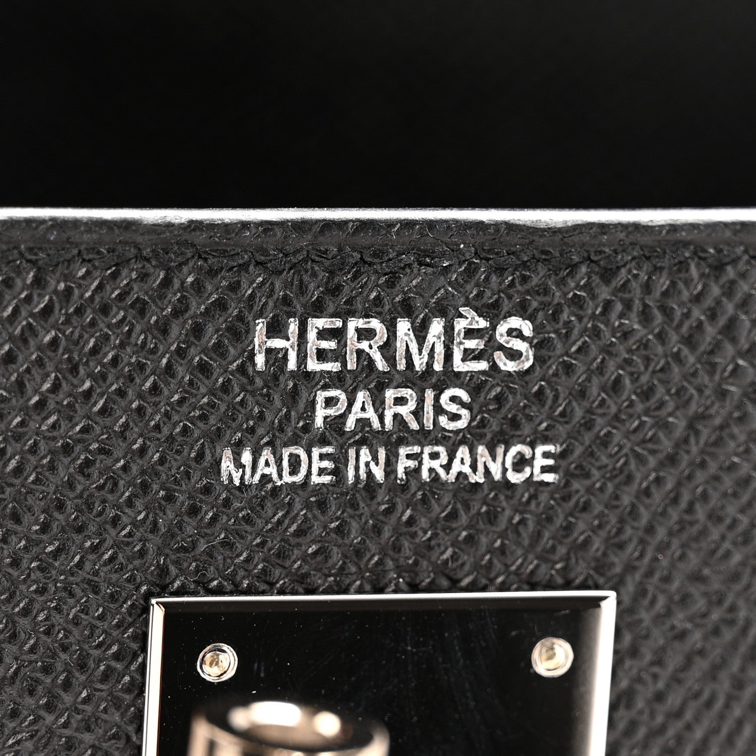 Hermes Epsom Kelly Sellier 35 Black 6 of 13