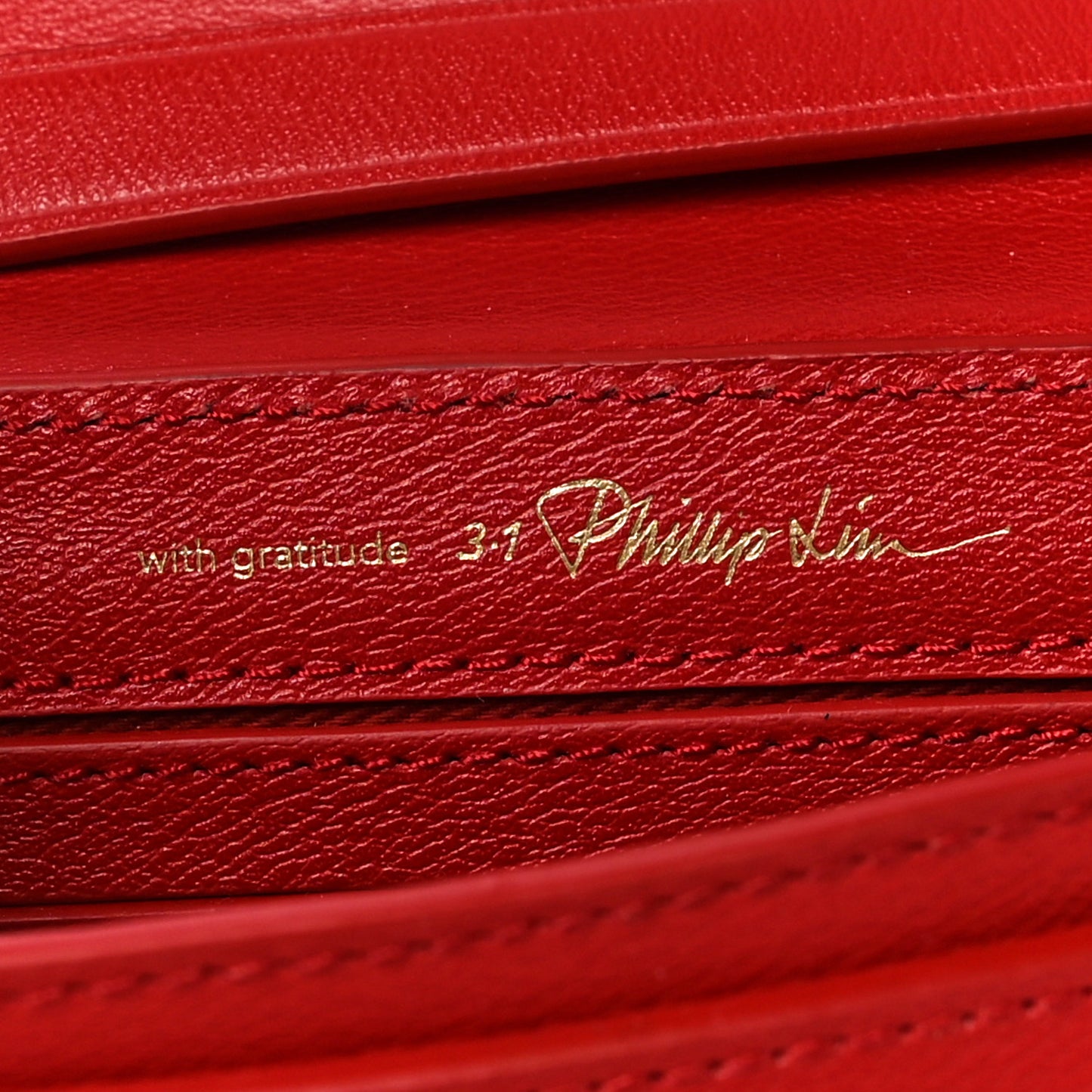 Calfskin Mini Pashli Saddle Belt Bag Red