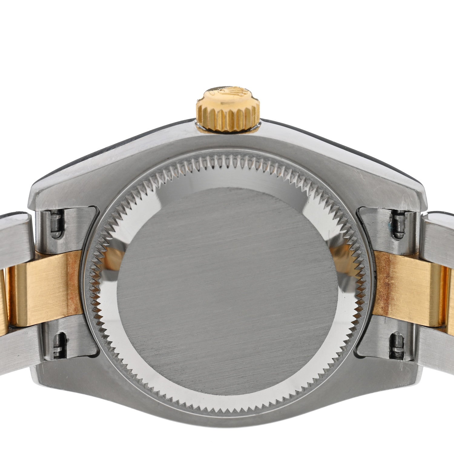 Rolex Stainless Steel 18K Yellow Gold Diamond 26mm Oyster Perpetual Datejust Watch Champagne 179173 4 of 5