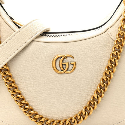 Gucci Goatskin Small Aphrodite Shoulder Bag Mystic White 8 of 10