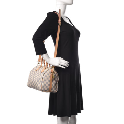 Louis Vuitton Damier Azur Speedy Bandouliere 25 2 of 13