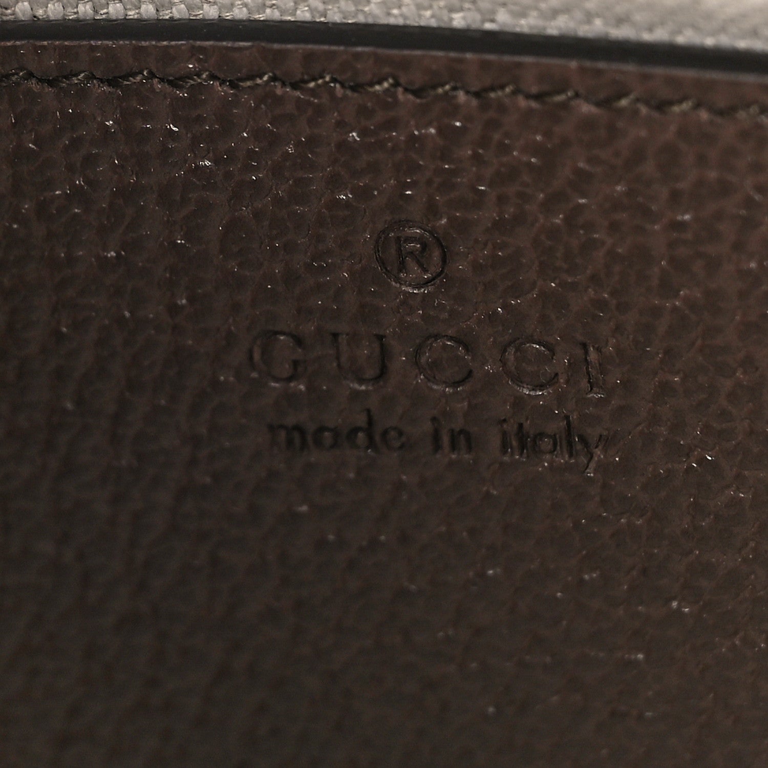 Gucci GG Supreme Monogram Textured Dollar Calfskin Web Small Ophidia GG Handbag Beige Ebony New Acero 6 of 8