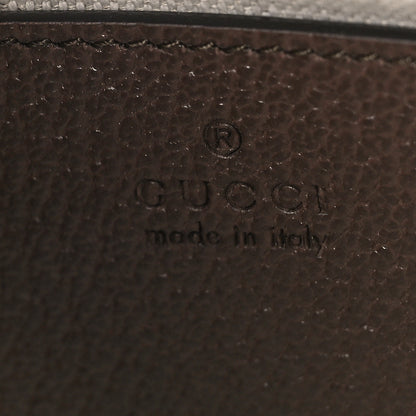 Gucci GG Supreme Monogram Textured Dollar Calfskin Web Small Ophidia GG Handbag Beige Ebony New Acero 6 of 8