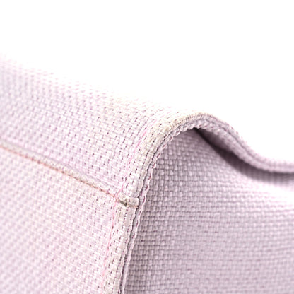 Chanel Woven Straw Raffia Medium Deauville Tote Pink 11 of 16
