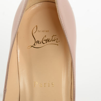 Christian Louboutin Jazz Calf Corneille 100 Pumps 38.5 Nude 9 of 9