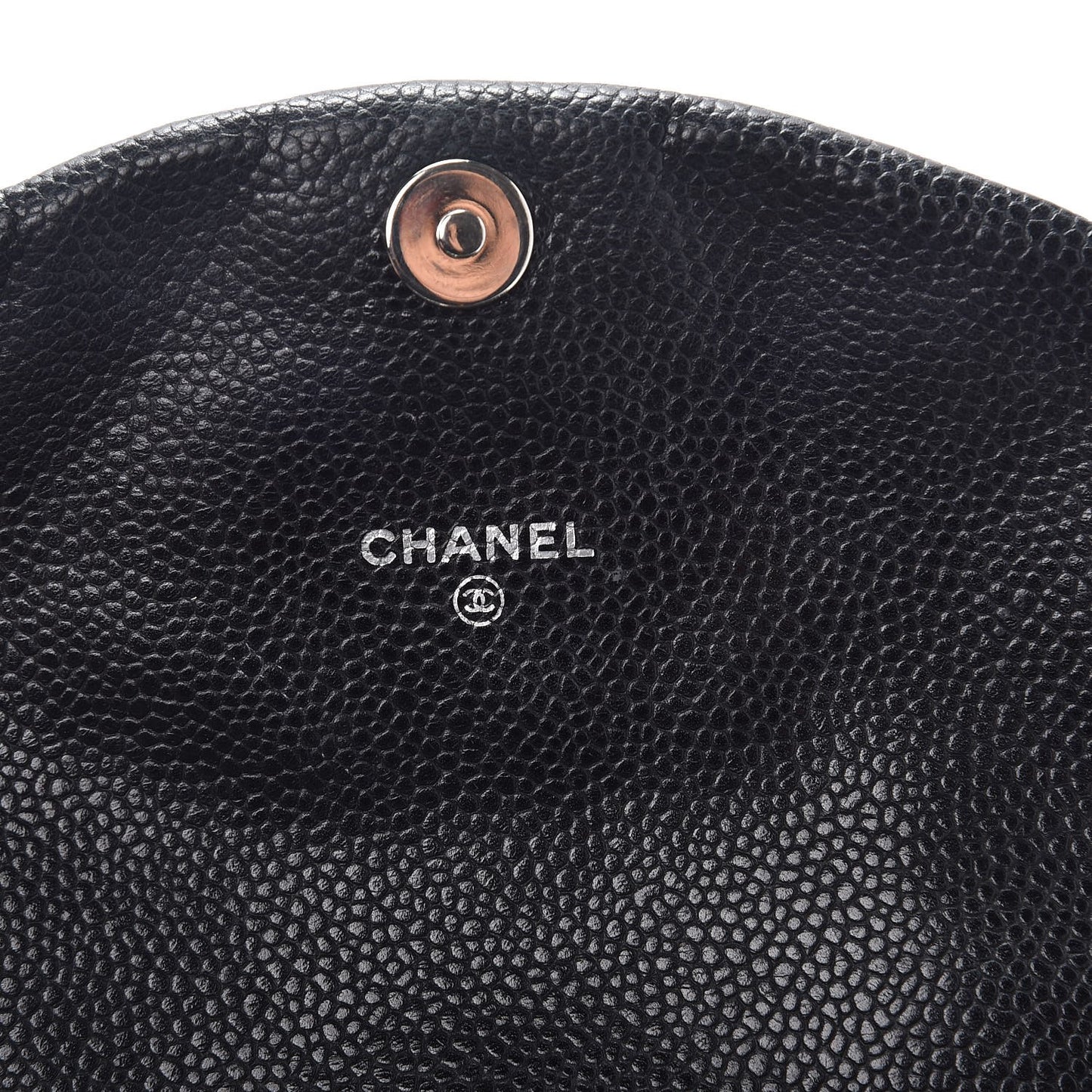 Caviar Half Moon Wallet On Chain WOC Black
