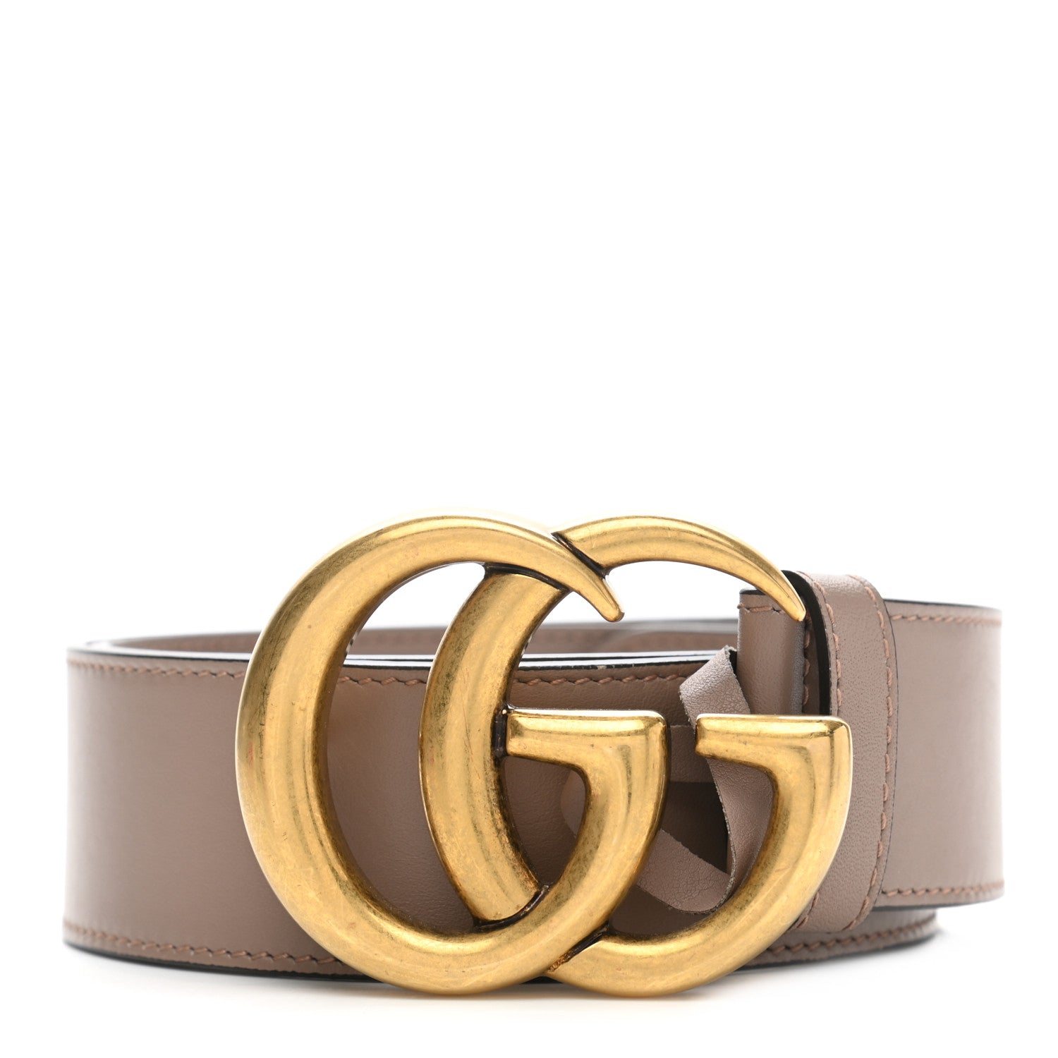 Gucci Calfskin Double G 40mm Belt 75 30 Porcelain Rose 1 of 6