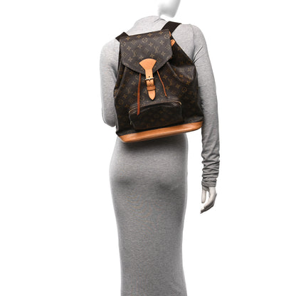 Louis Vuitton Monogram Montsouris GM Backpack 2 of 10