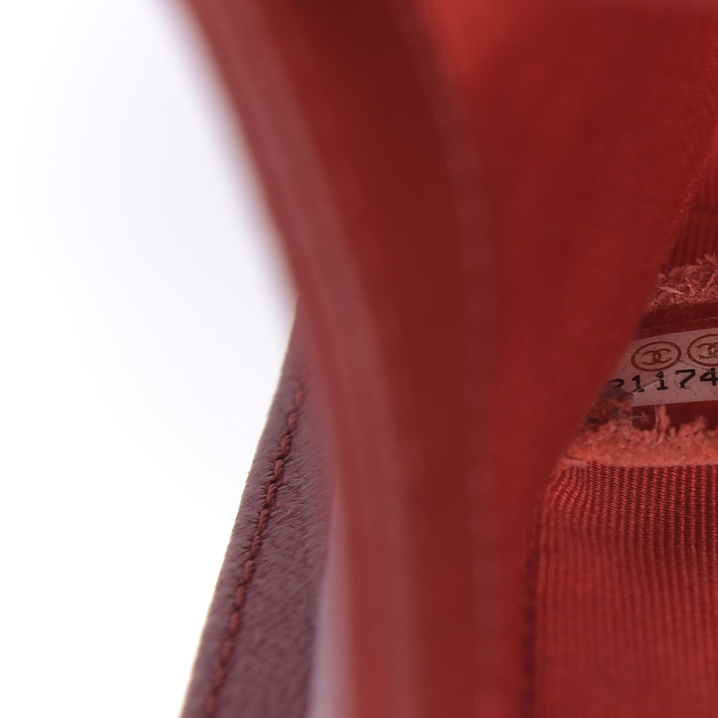 Lambskin Quilted Medium Boy Flap Red