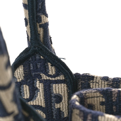 Christian Dior Oblique Medium Book Tote Blue Multicolor 12 of 12