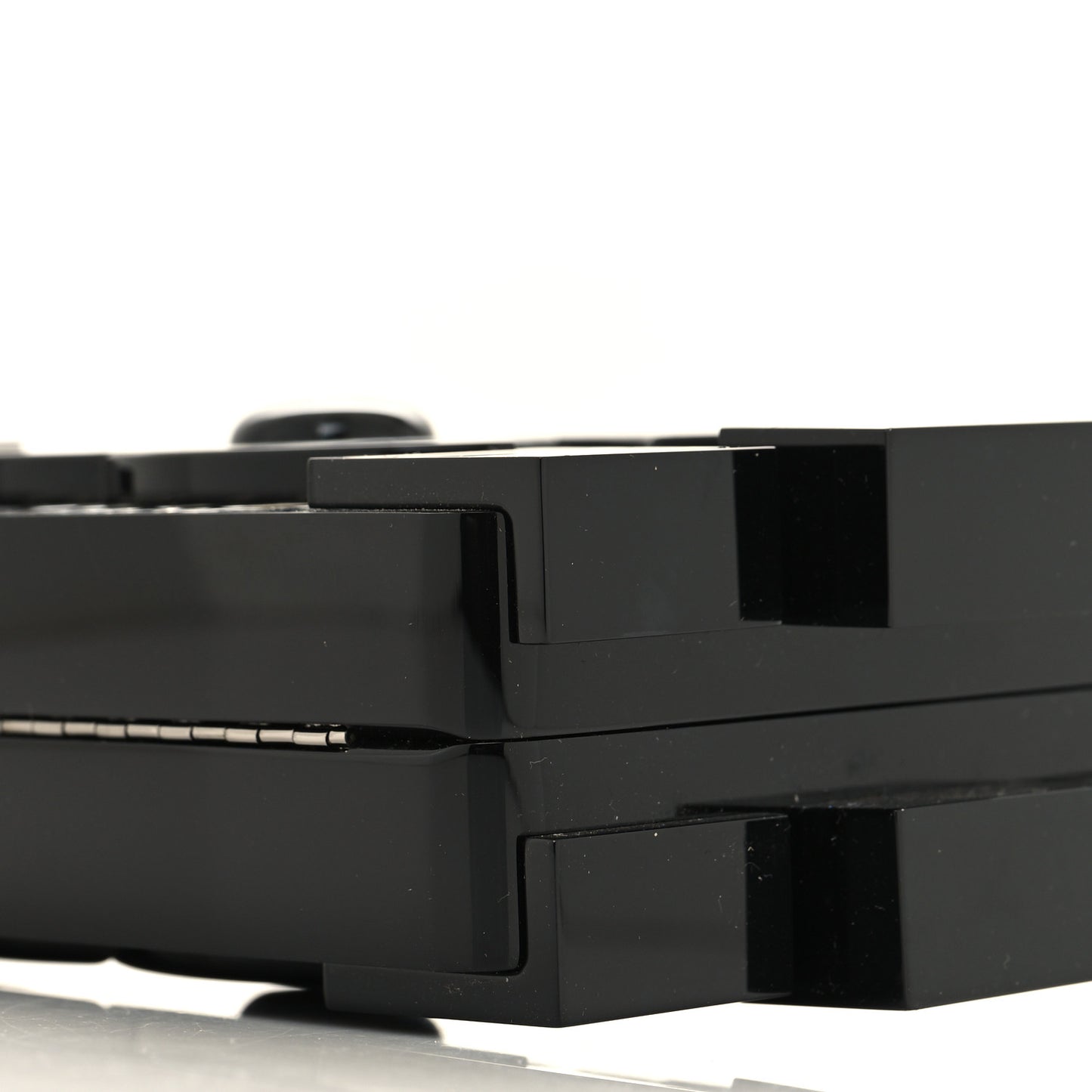 Plexiglass Barcode Boy Brick Lego Clutch Black