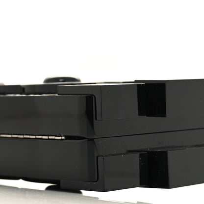 Chanel Plexiglass Barcode Boy Brick Lego Clutch Black 11 of 13