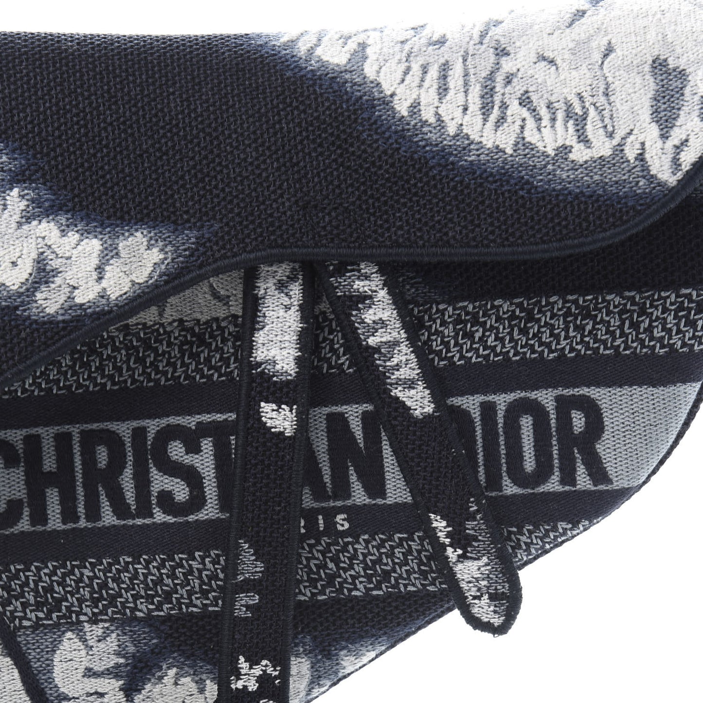 Canvas Tie Dye Saddle Bag Blue Multicolor