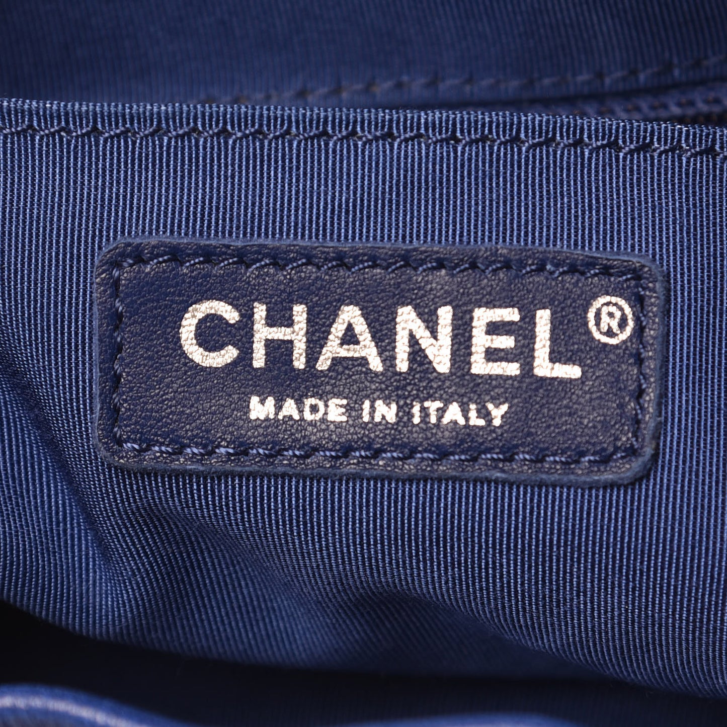 Lambskin Quilted Large Urban Spirit Backpack Blue