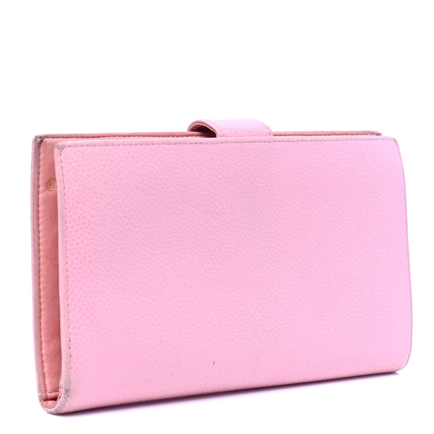 Chanel Caviar Timeless CC French Wallet Pink 1 of 6