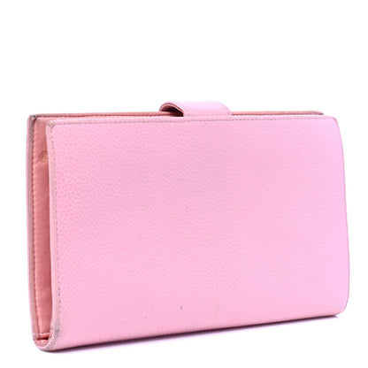 Chanel Caviar Timeless CC French Wallet Pink 1 of 6