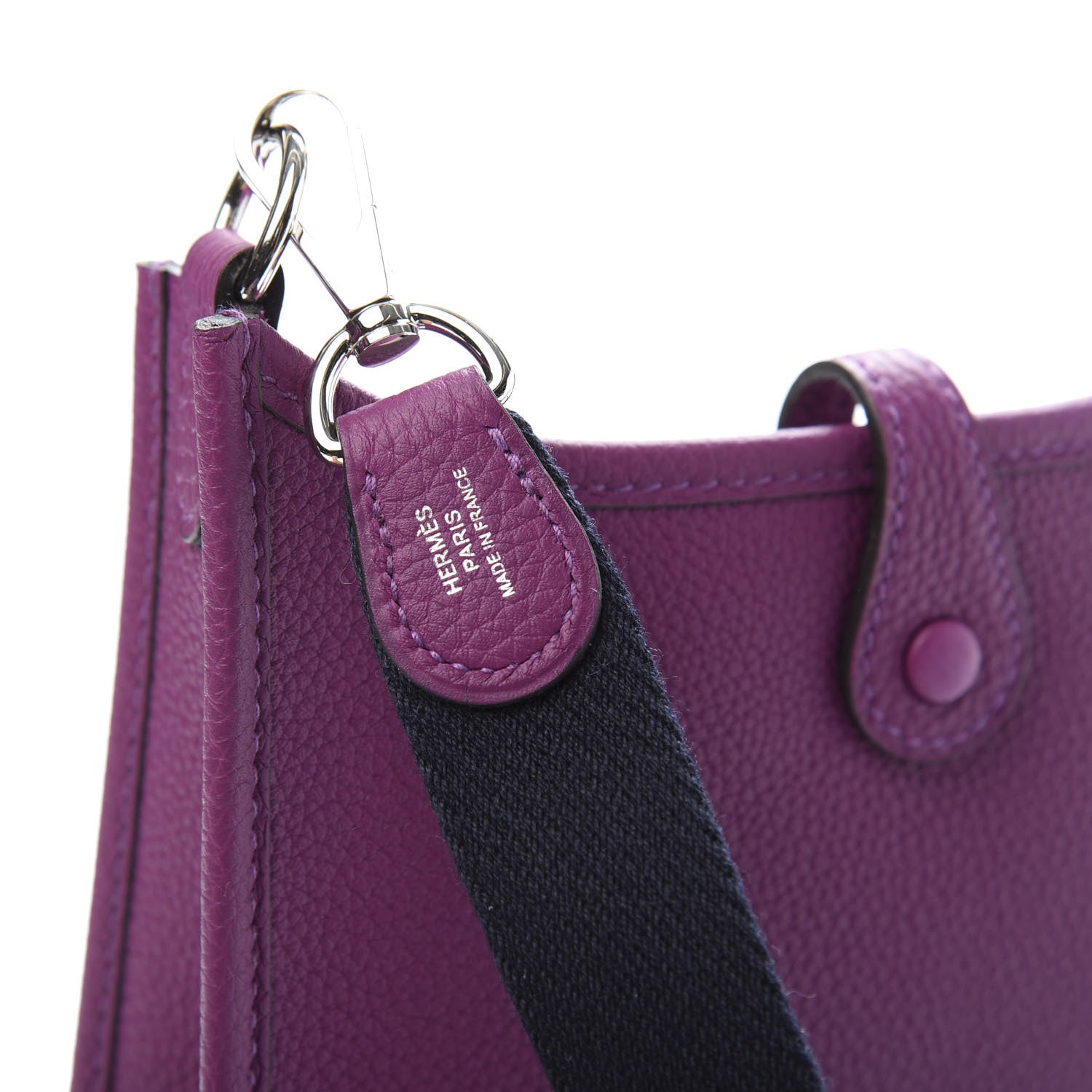 Hermes Taurillon Maurice Amazone Evelyne TPM Anemone Blue Indigo 9 of 11