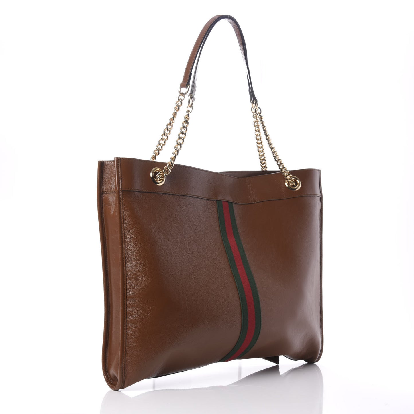 Calfskin Large Rajah Chain Tote Cuir