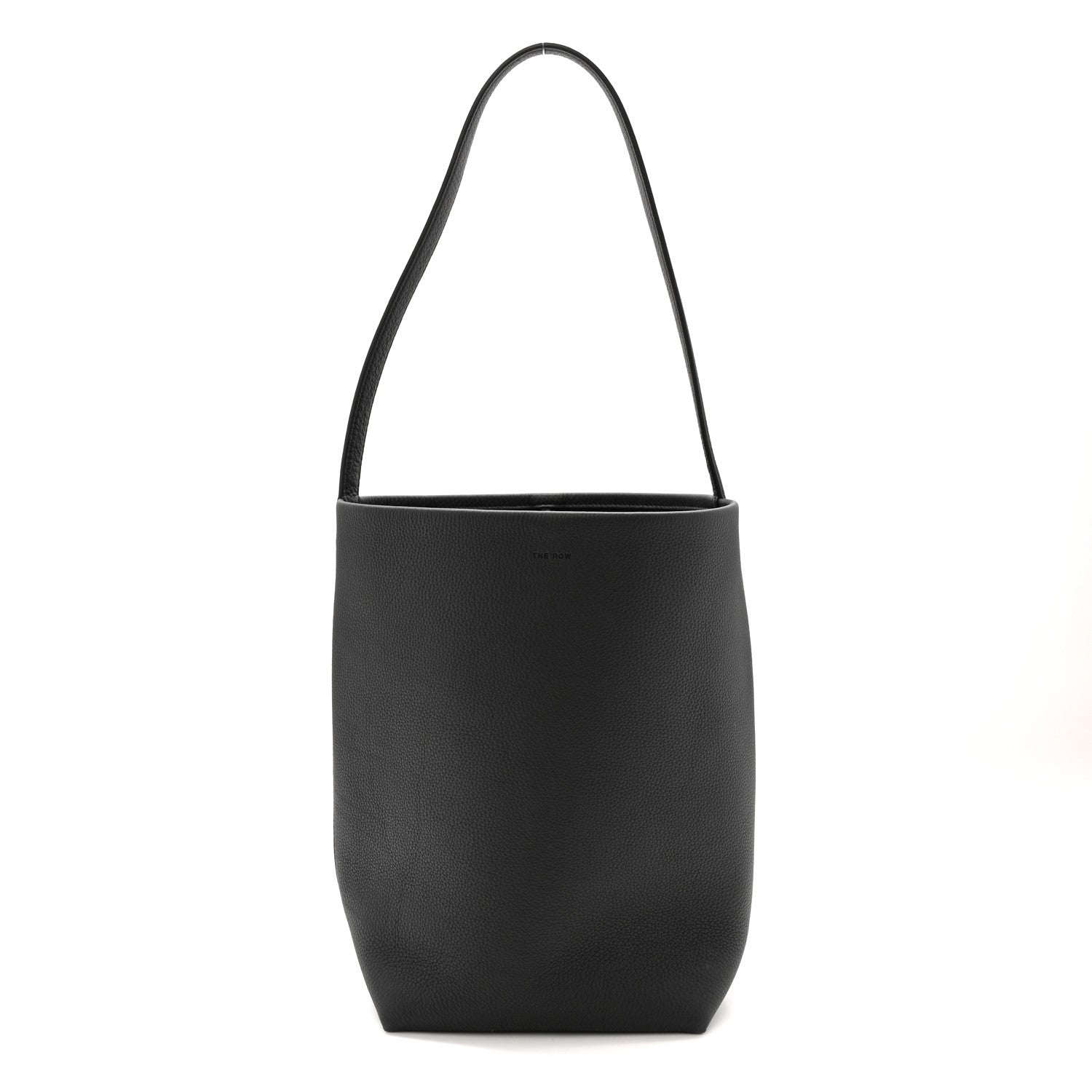 The Row Grained Calfskin Medium N/S Park Tote Black 1 of 9