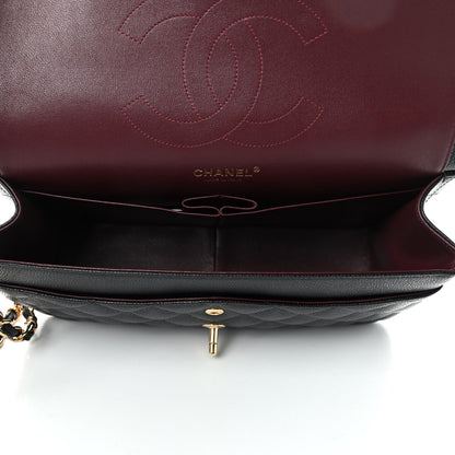 Chanel Caviar Quilted Jumbo Double Flap Black 4 of 4