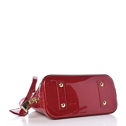 Louis Vuitton Vernis Alma BB Pomme D'Amour 4 of 9