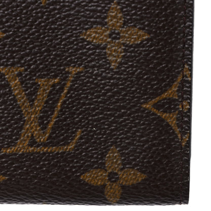 Louis Vuitton Monogram Simple Checkbook Holder Wallet Cover 8 of 9