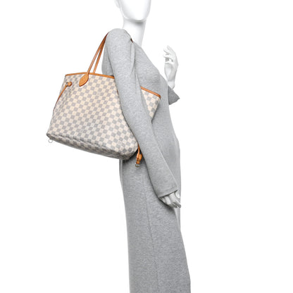 Louis Vuitton Damier Azur Neverfull MM 2 of 12