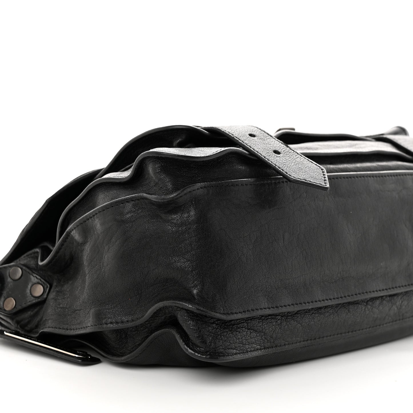 Lambskin Medium PS1 Satchel Black