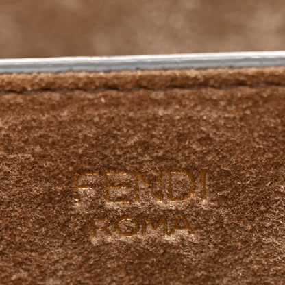 Fendi Zucca Suede Vitello King Luxor Fendi Touch Shoulder Bag Tobacco 7 of 11