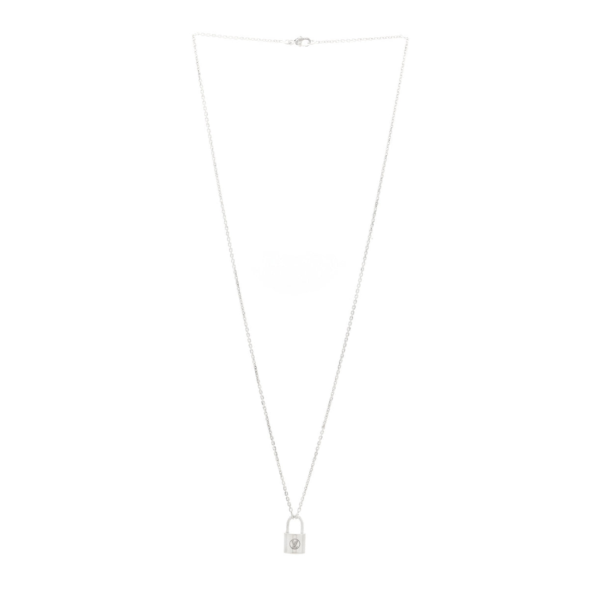 Sterling Silver Lockit Necklace