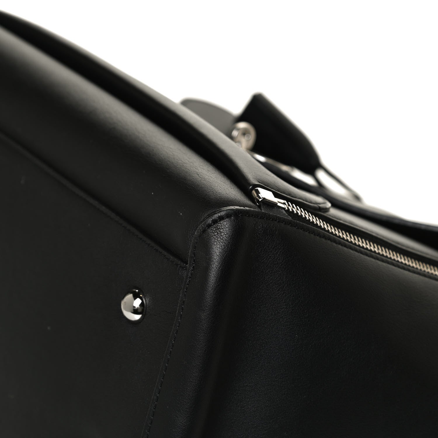 Mulberry Silky Calf Medium Willow Tote Black 11 of 12